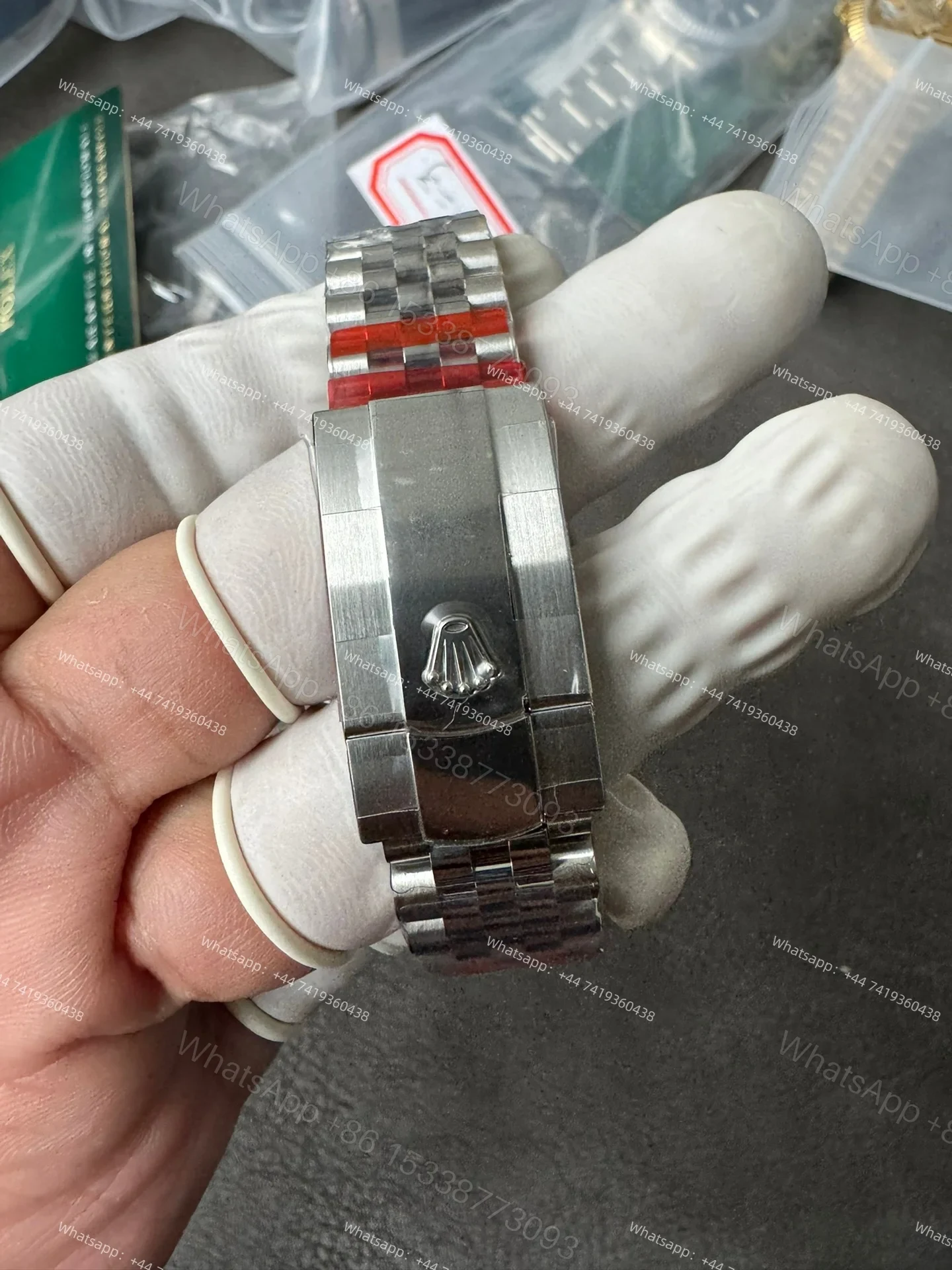 View 13 of Rolex Datejust M126200-0005 Blue Dial 1:1 Replica Jubilee 36MM 3235 Movement Super Clone Watch