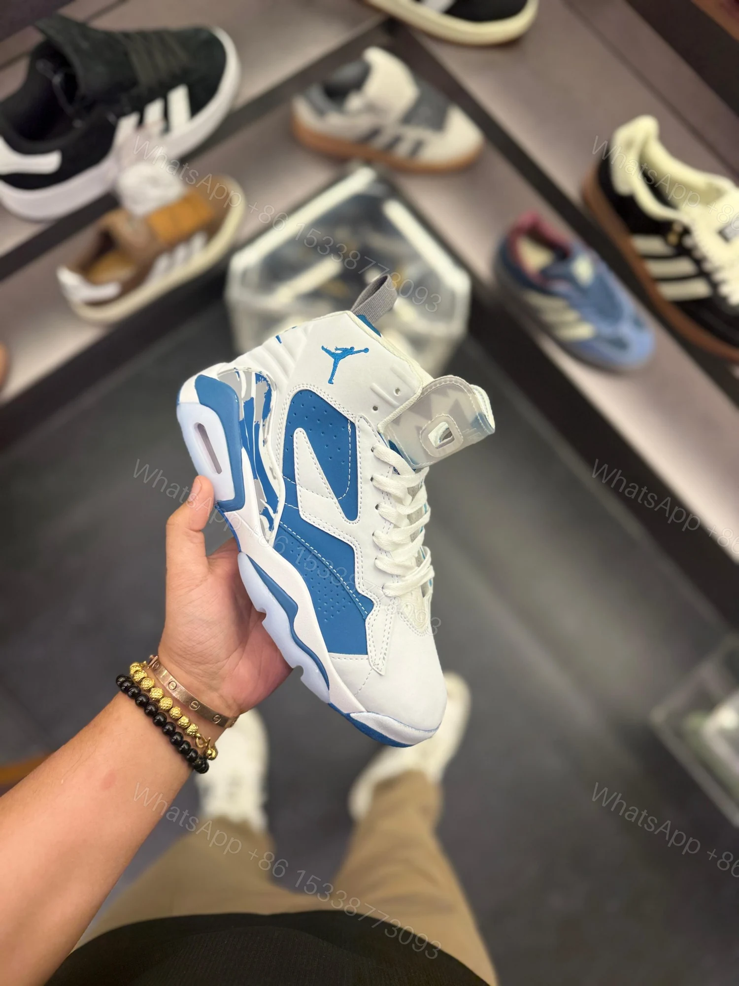 View 4 of First Copy Air Jordans Jumpman MVP Blue