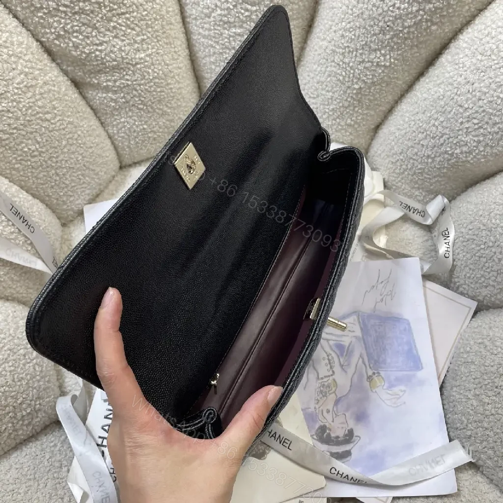 View 7 of Quilted Calfskin Shoulder Bag: Timeless Chic, Modern Versatility
