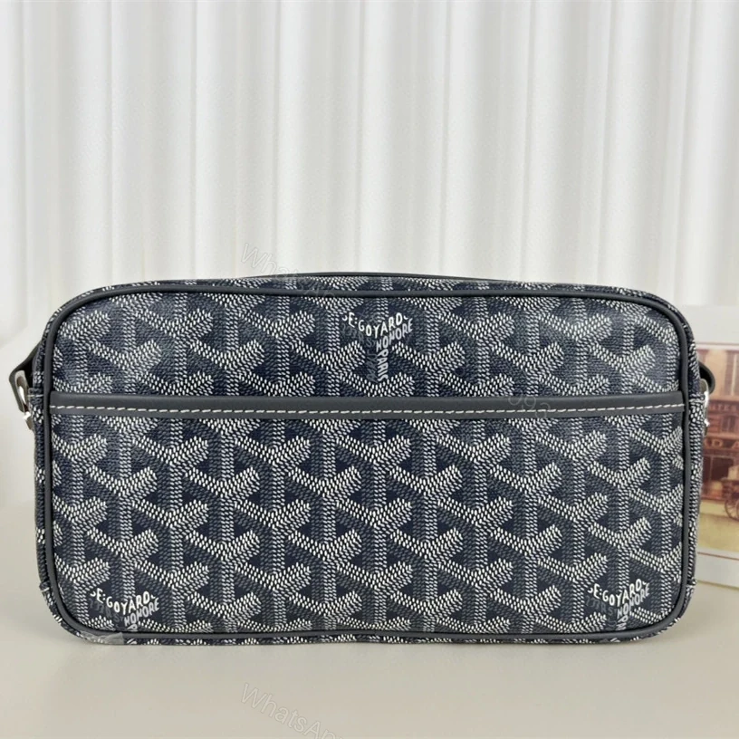 高仿Goyard*CAPVEP2相機郵差包灰色小號免檢版 — view 1