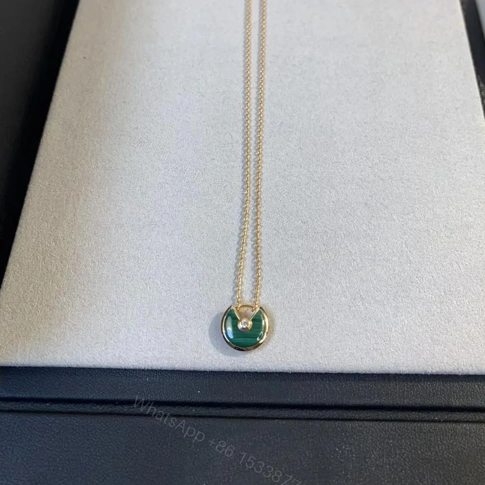 View 5 of Cartier Amulette Necklace, Malachite