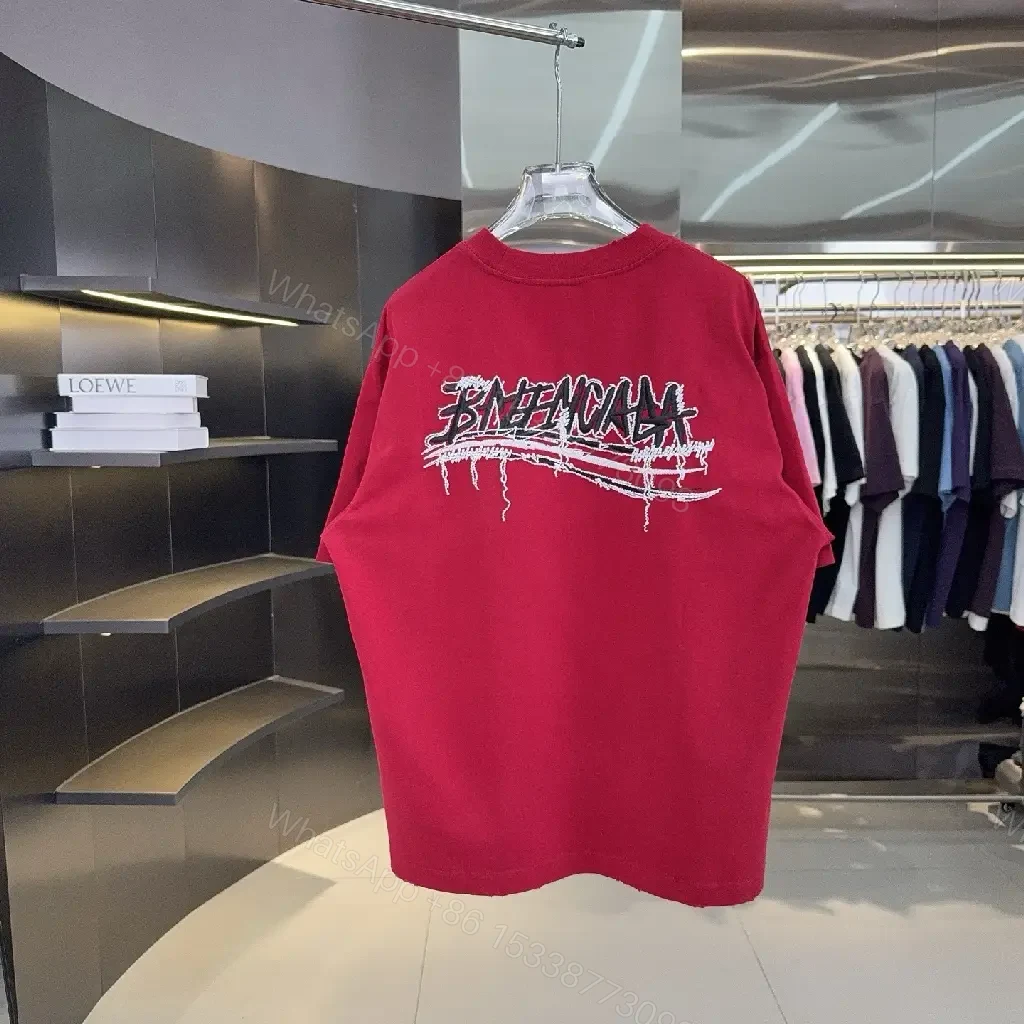 View 3 of Oversized Graphic Crewneck Tee: Modern Edge, Premium Comfort