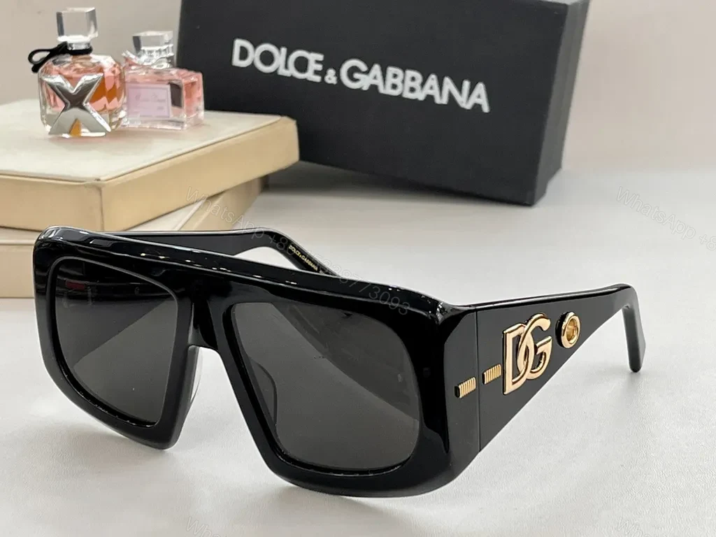 View 5 of Dolce & Gabbana Oversized Square Sunglasses - Premium Italian Acetate