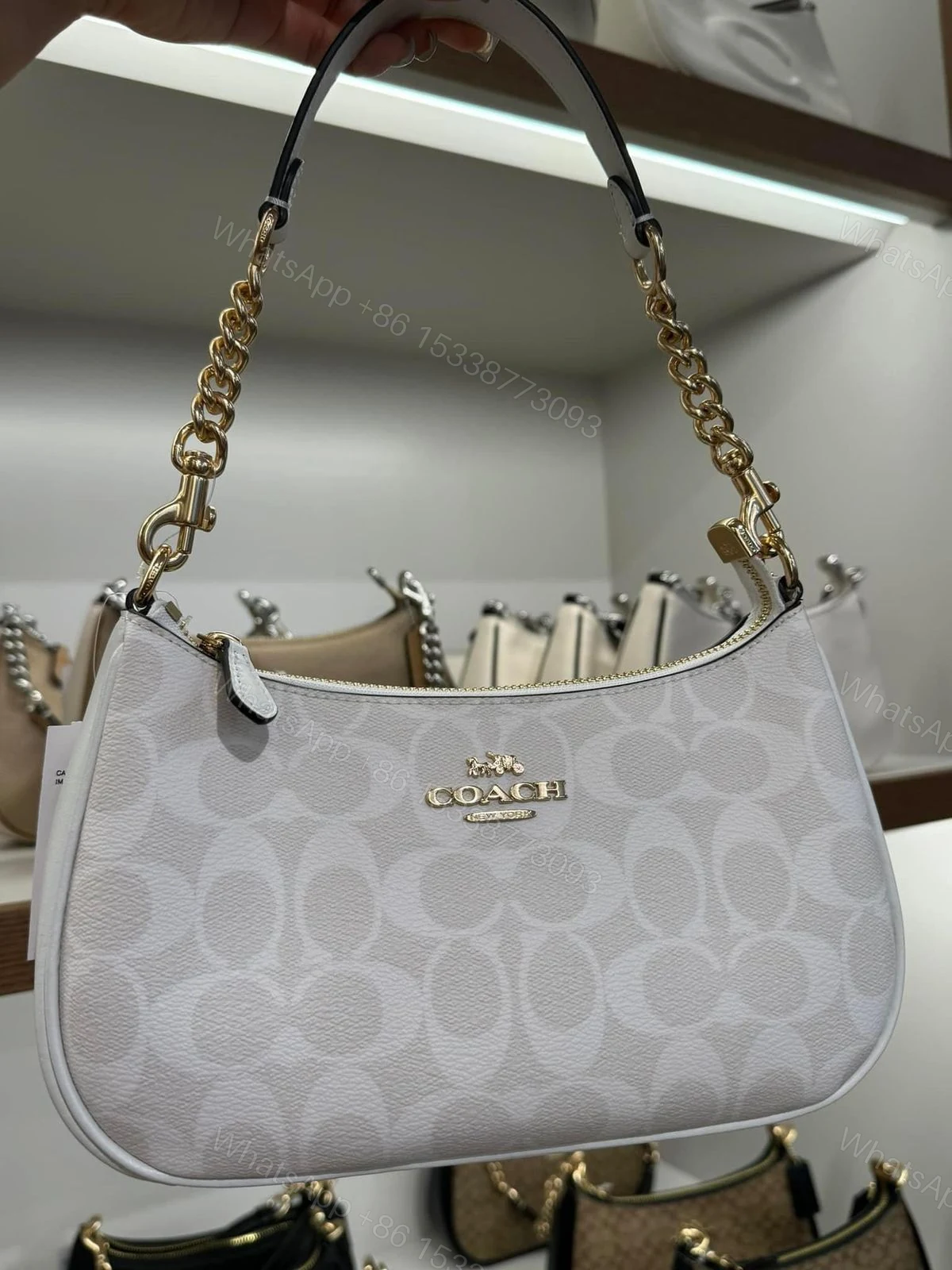 View 10 of FIRST COPY Coach Teri Shoulder Bag
