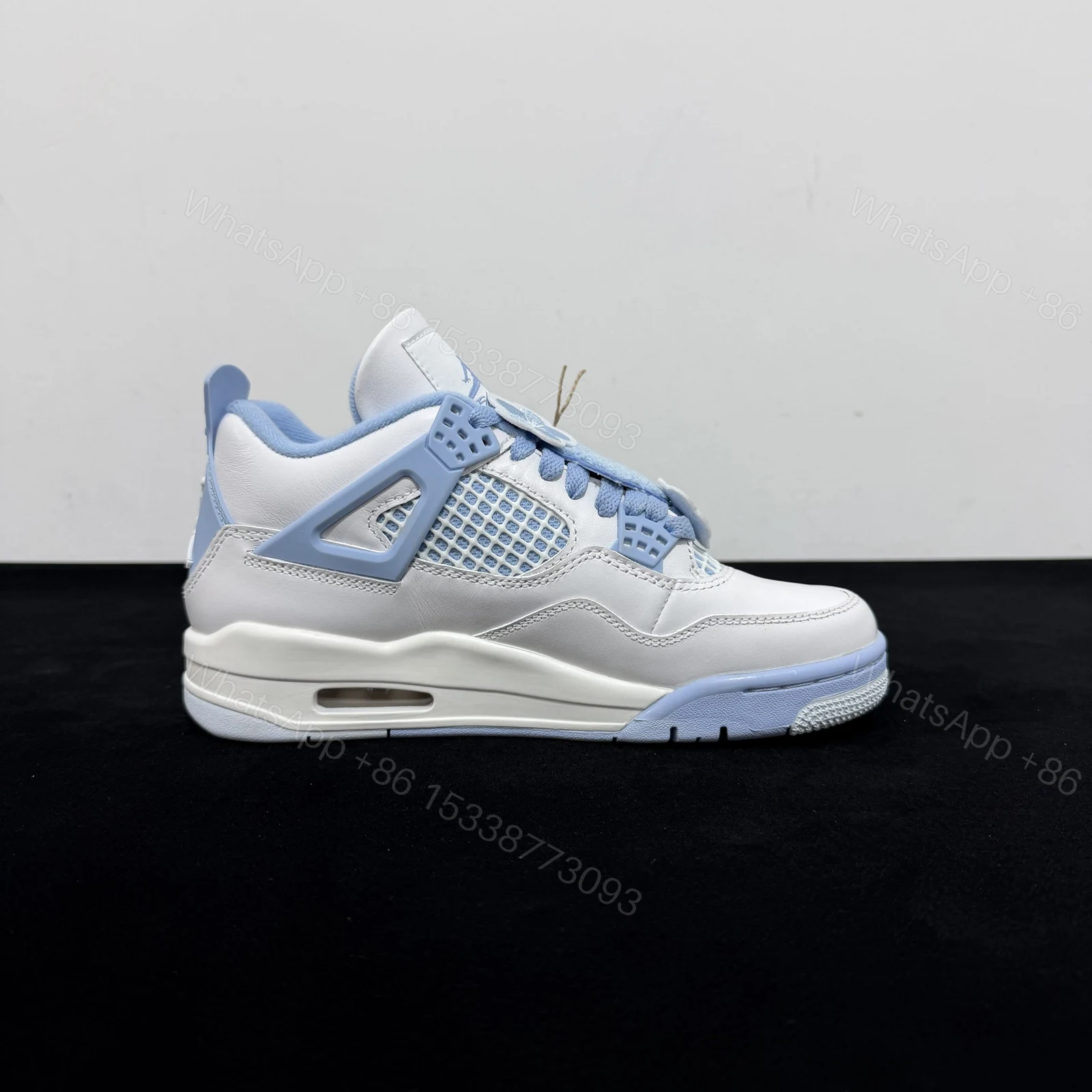 View 2 of Air Jordan 4 Retro Aluminum Replica