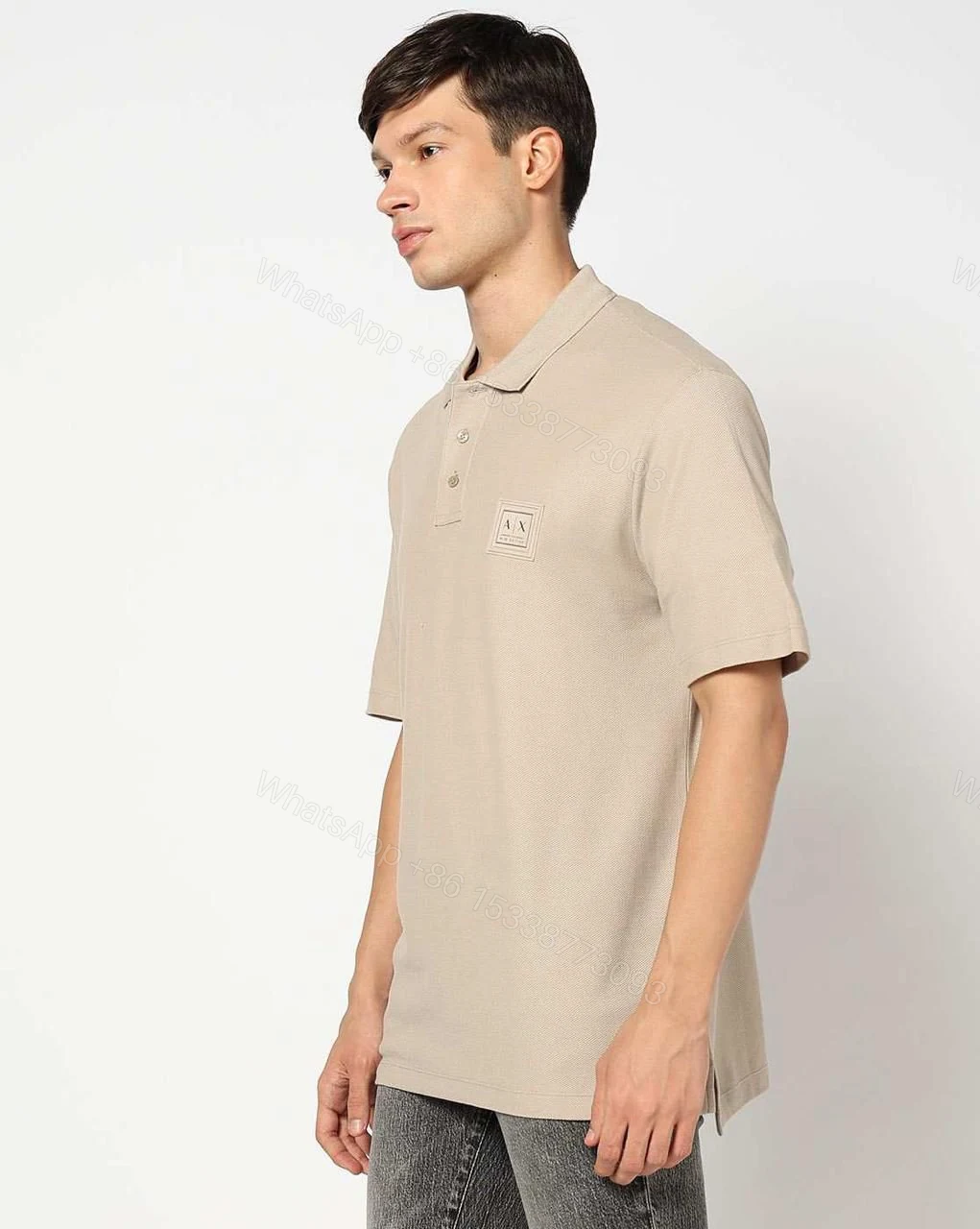 View 9 of FIRST COPY Armani Exchange Imported Polo T-Shirts