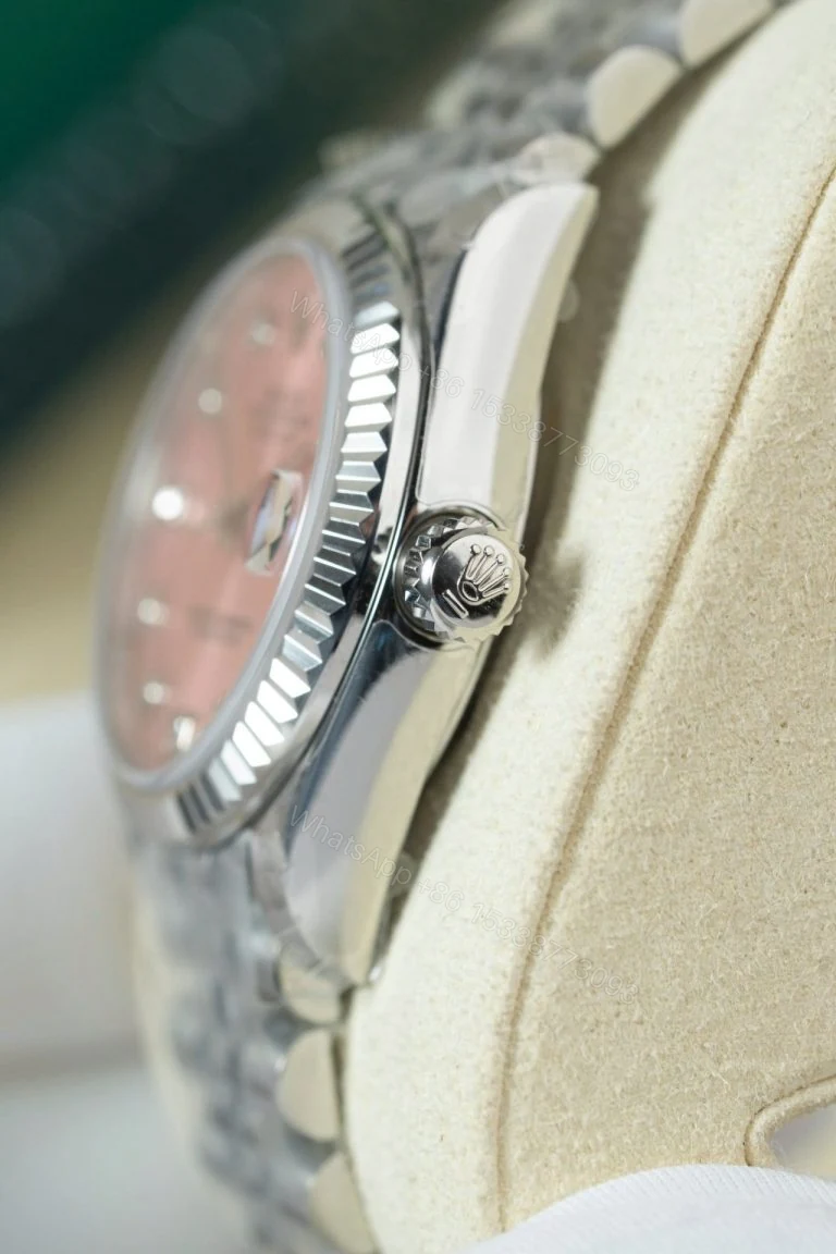 View 2 of Datejust Lady 31mm Super Clone Pink Dial Jubilee Bracelet