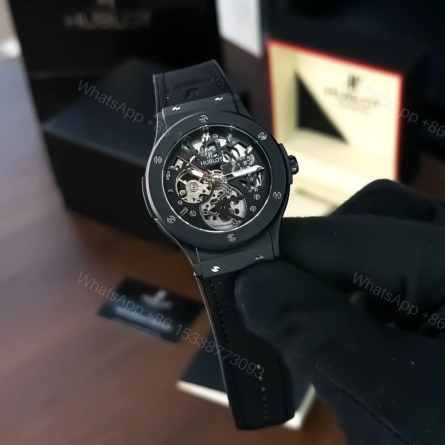 View 3 of HUBLOT AUTOMATIC FUSION BLACK