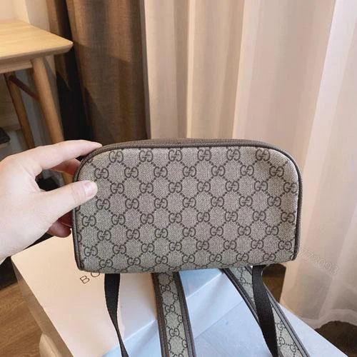 View 2 of Gucci x Disney Brown Donald Duck Small Backpack
