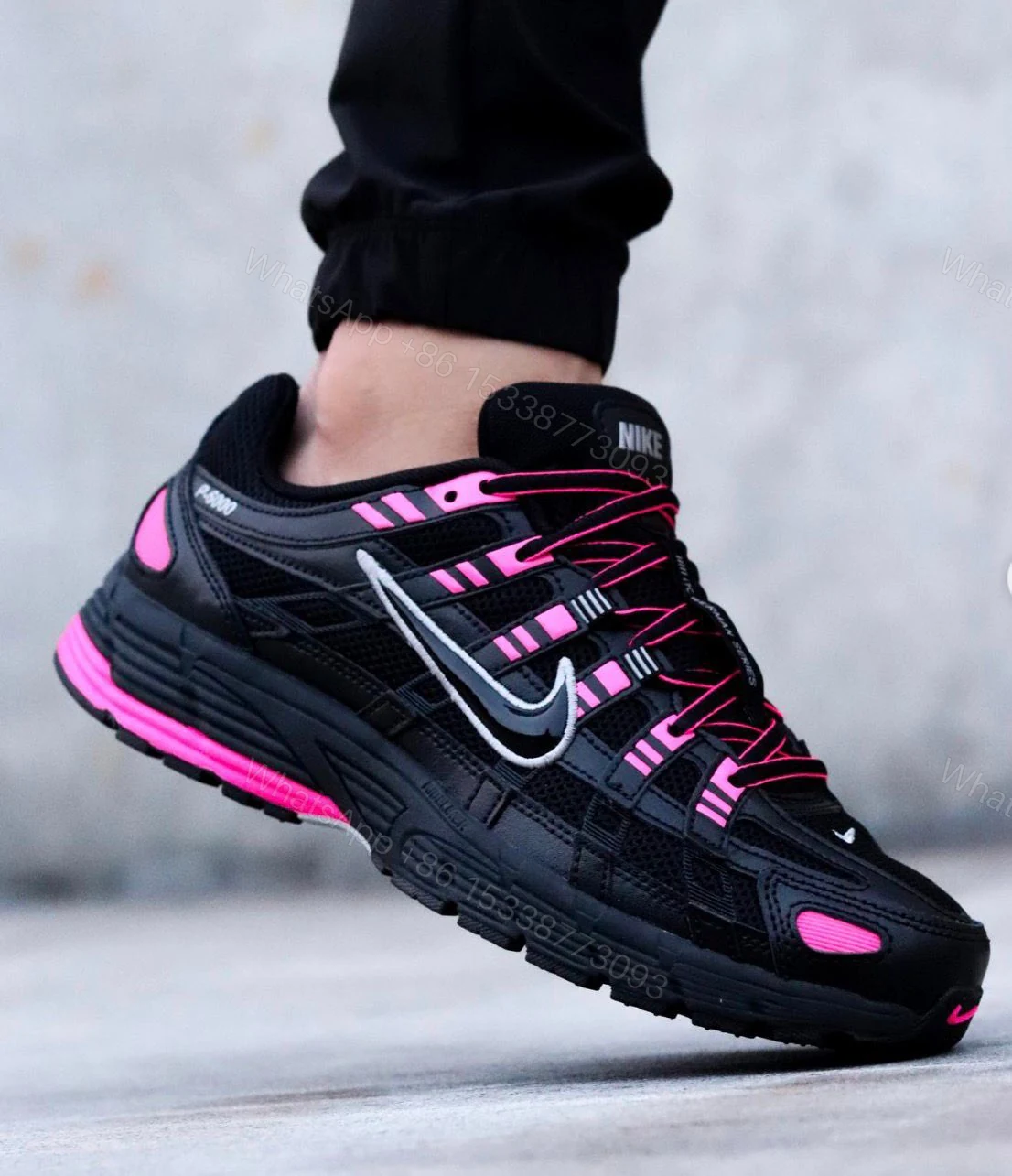 View 2 of Nike P-6000 Trainer First Copy Shoes — Black | COD India