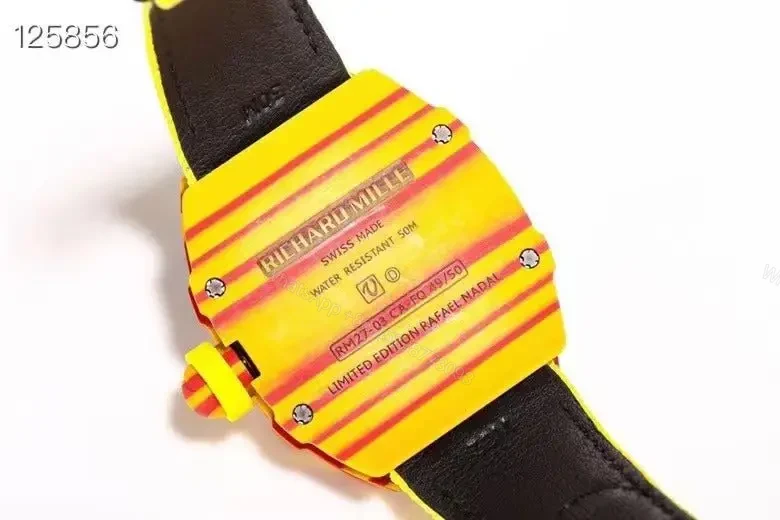 View 5 of Richard Mille Swiss Clone 27-03 Rafa Nadal