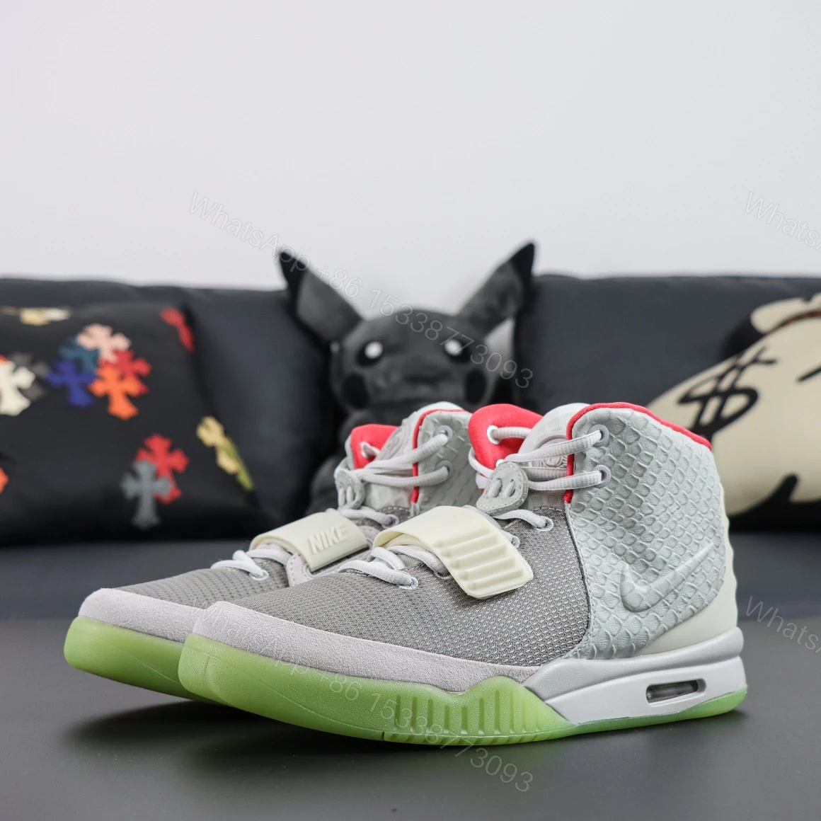 View 9 of Nike Air Yeezy 2 Nrg Pure Platinum Reps