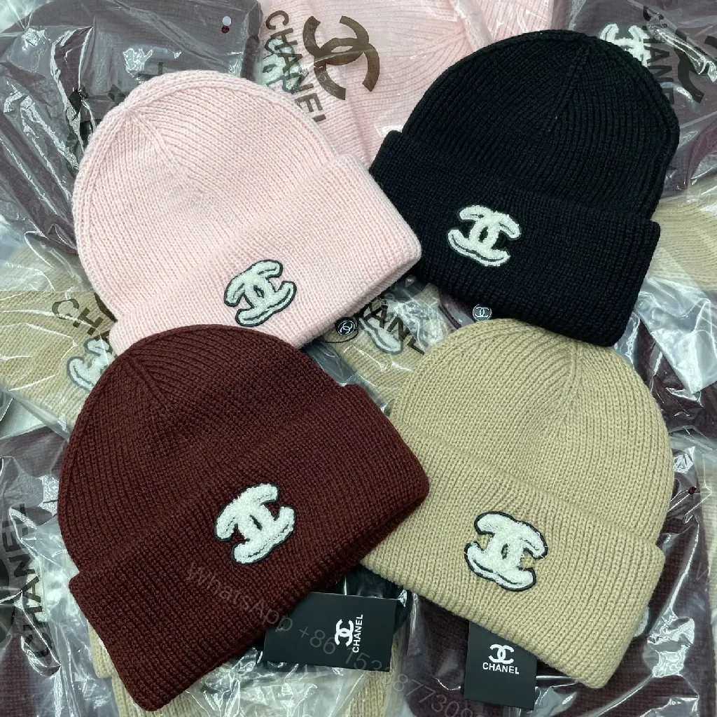 View 3 of Cozy Knit Beanie Pack: Textured Comfort, Luxury Flair