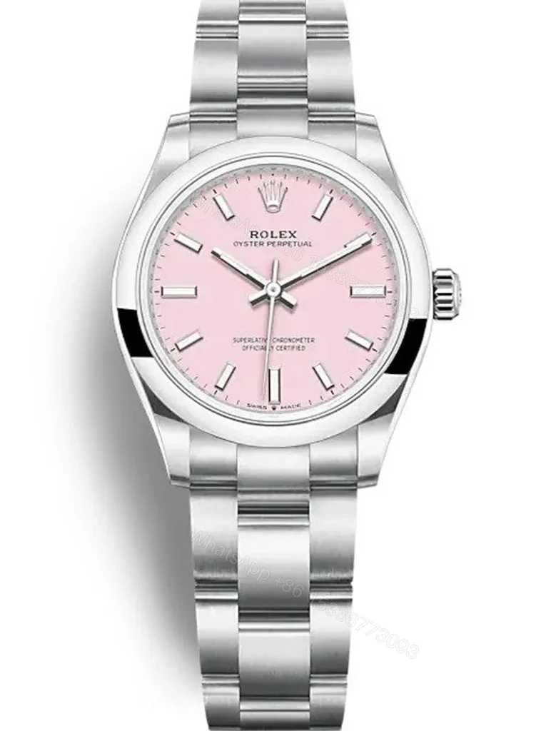 Replica Rolex Oyster Perpetual Lady Candy Pink Dial 124200 34 mm — view 1