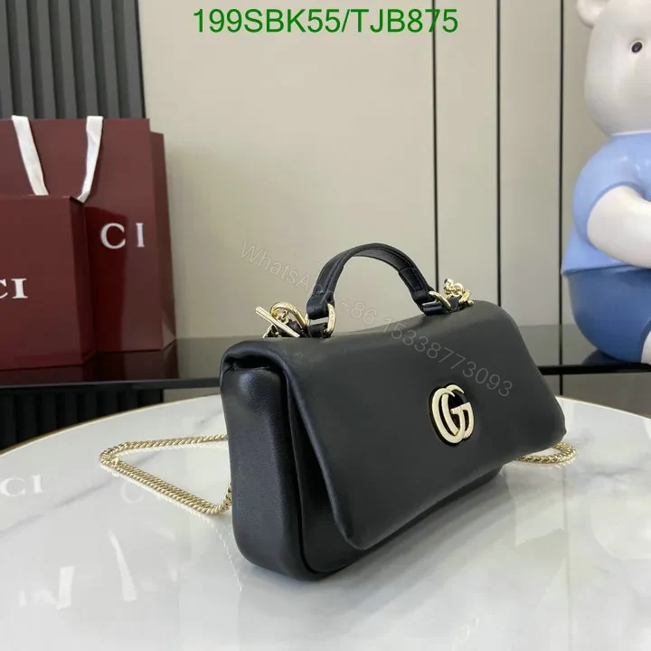 View 31 of Gucci Rosso Ancora Red Leather Mini Top Handle Bag HG258