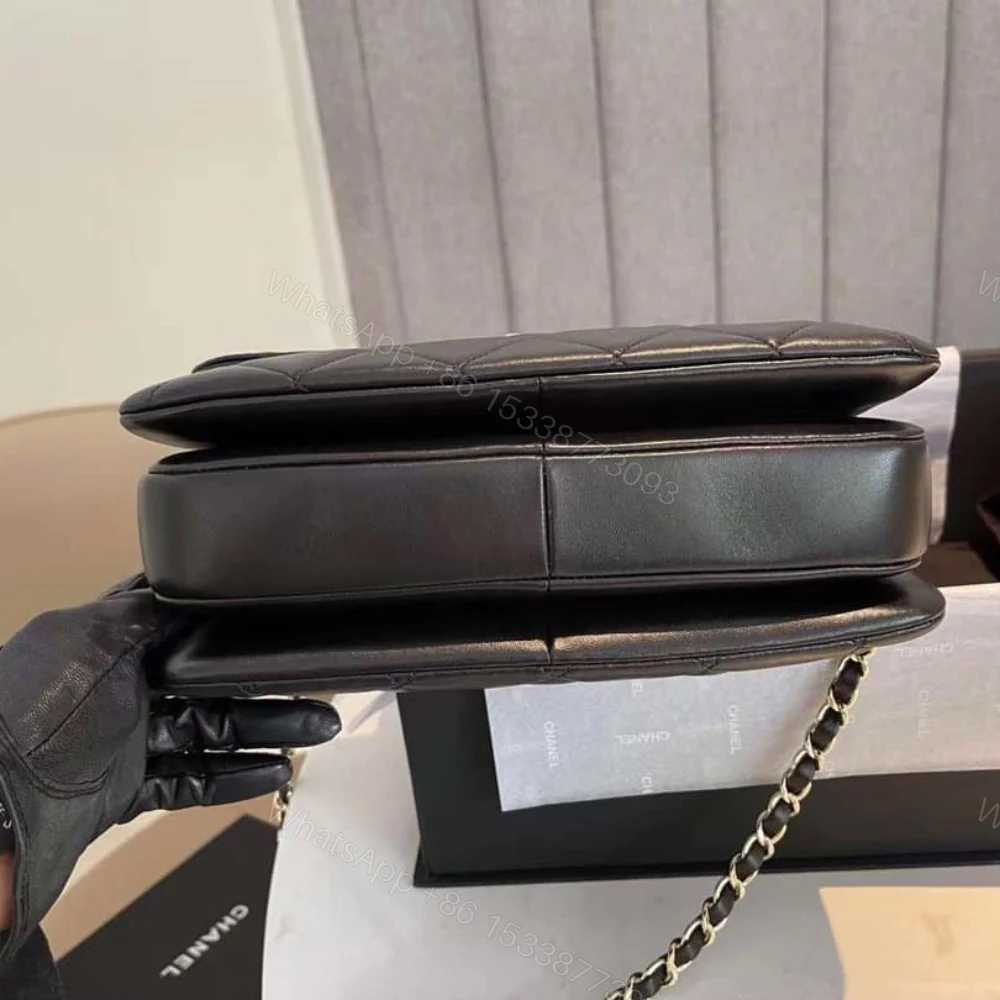 View 8 of Chanel Flap Bag With Top Handle Bag With Gold Metal Black 25Cm A92236 Y60767 94305