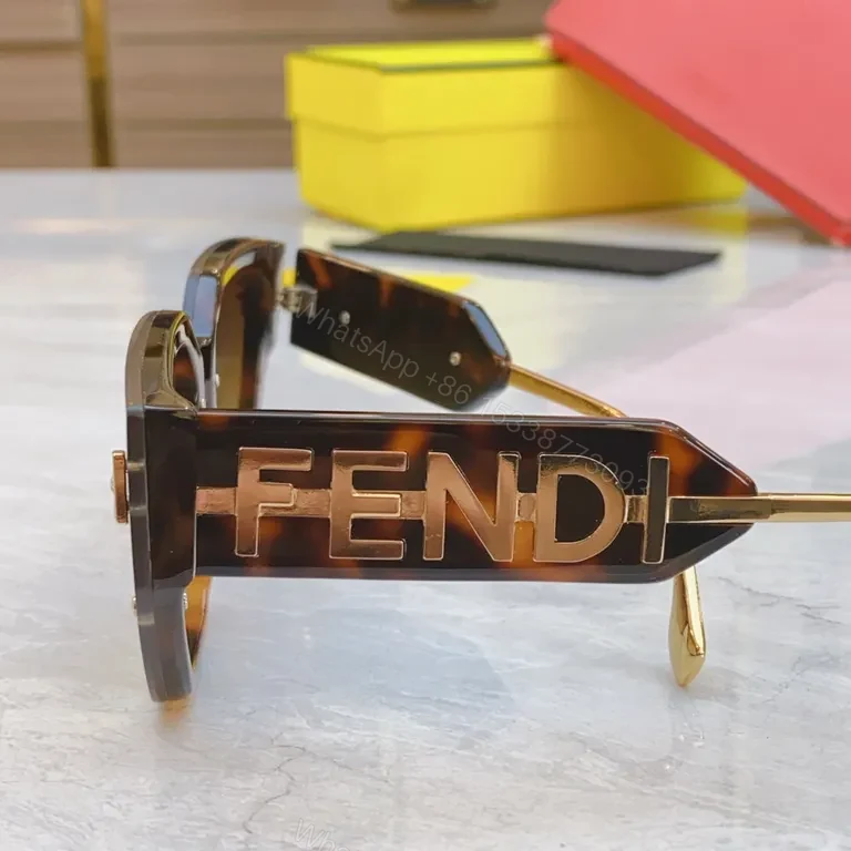 View 3 of Bold Fendi Sunglasses: Architectural, All-Day Comfort