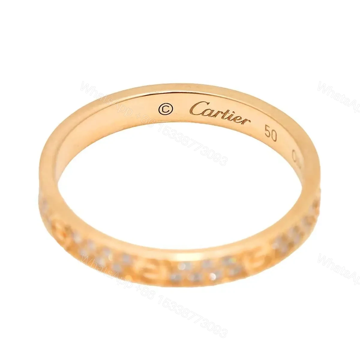 View 5 of Cartier Small Model Love Ring Diamonds