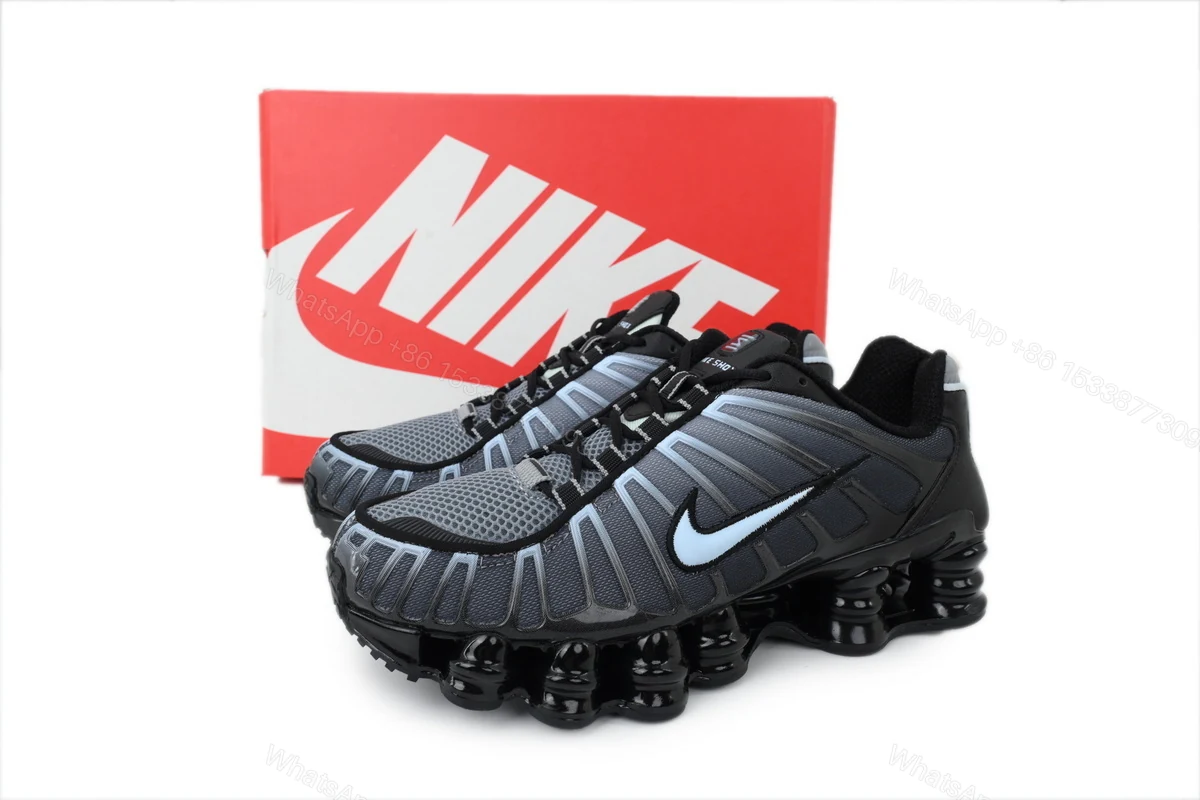 View 7 of Nike Shox TL 'Black Celestine Blue' IF6202-002