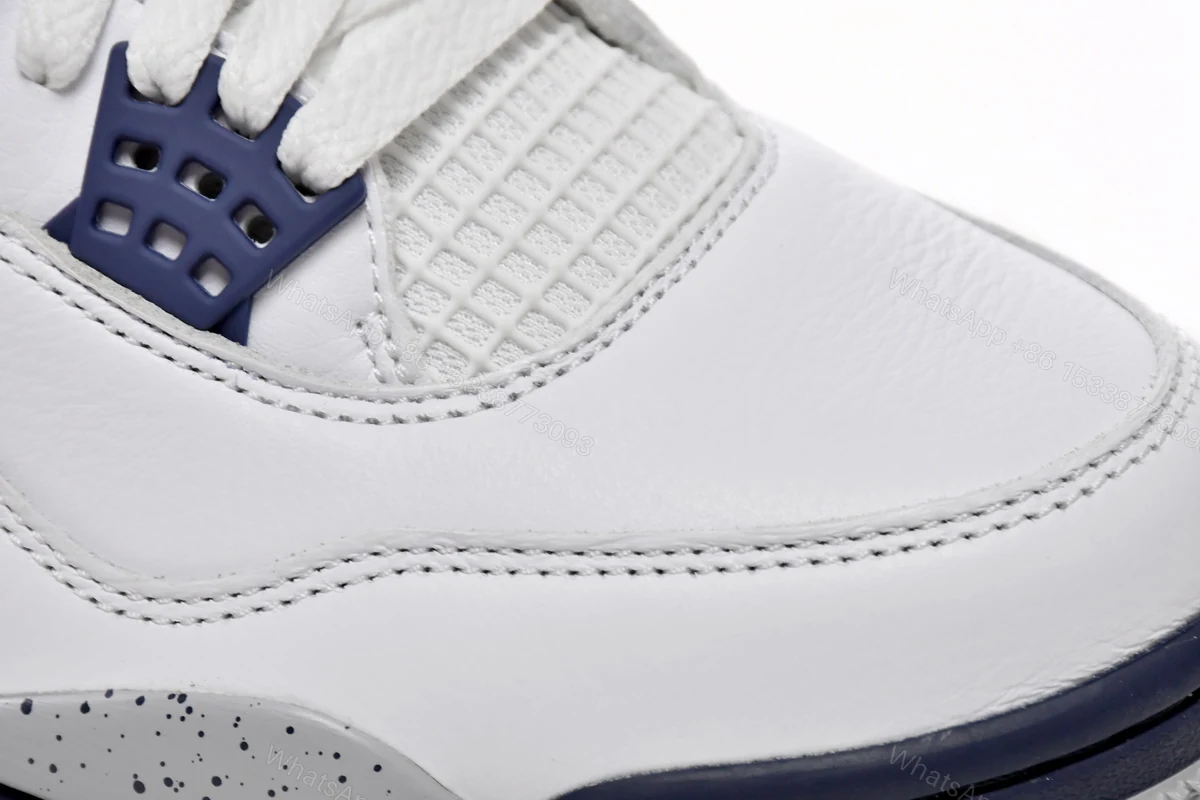 View 11 of Air Jordan 4 Retro Midnight Navy DH6927-140 (Best Quality)