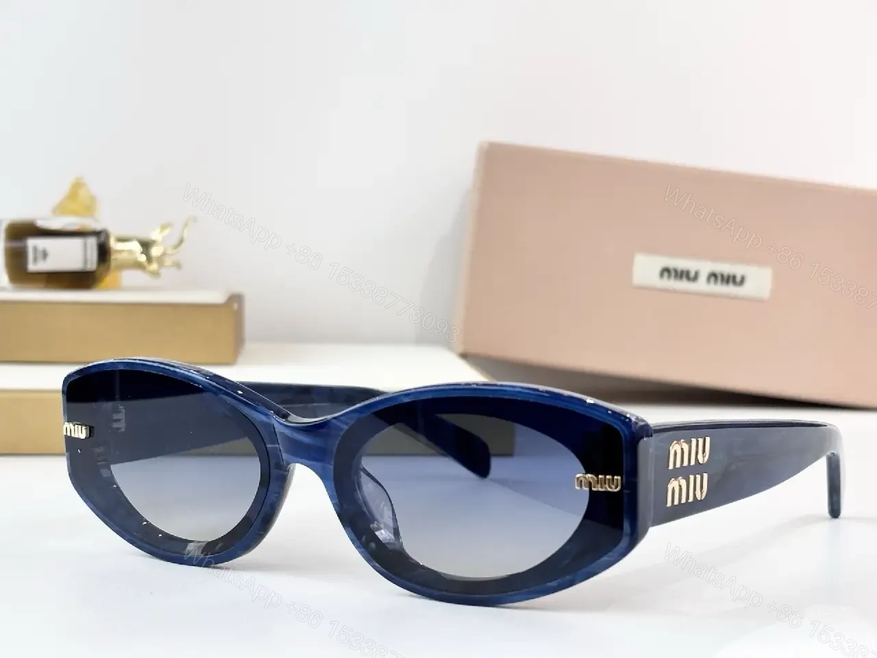 View 8 of Two-Tone Cat-Eye Sunglasses: Luxe Comfort