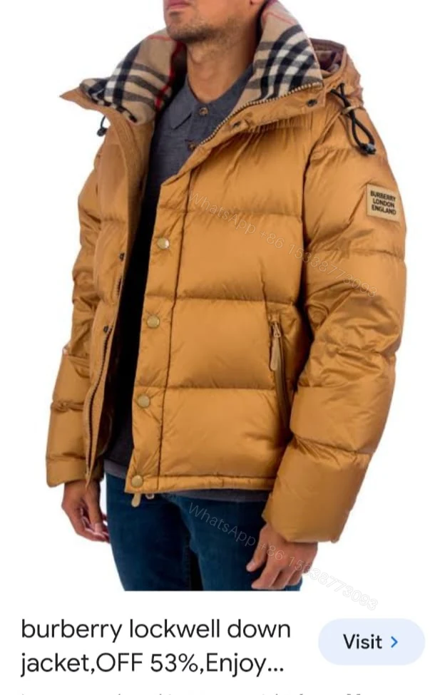View 12 of FIRST COPY BURBERRY IMPORTED PUFFERS JACKETS