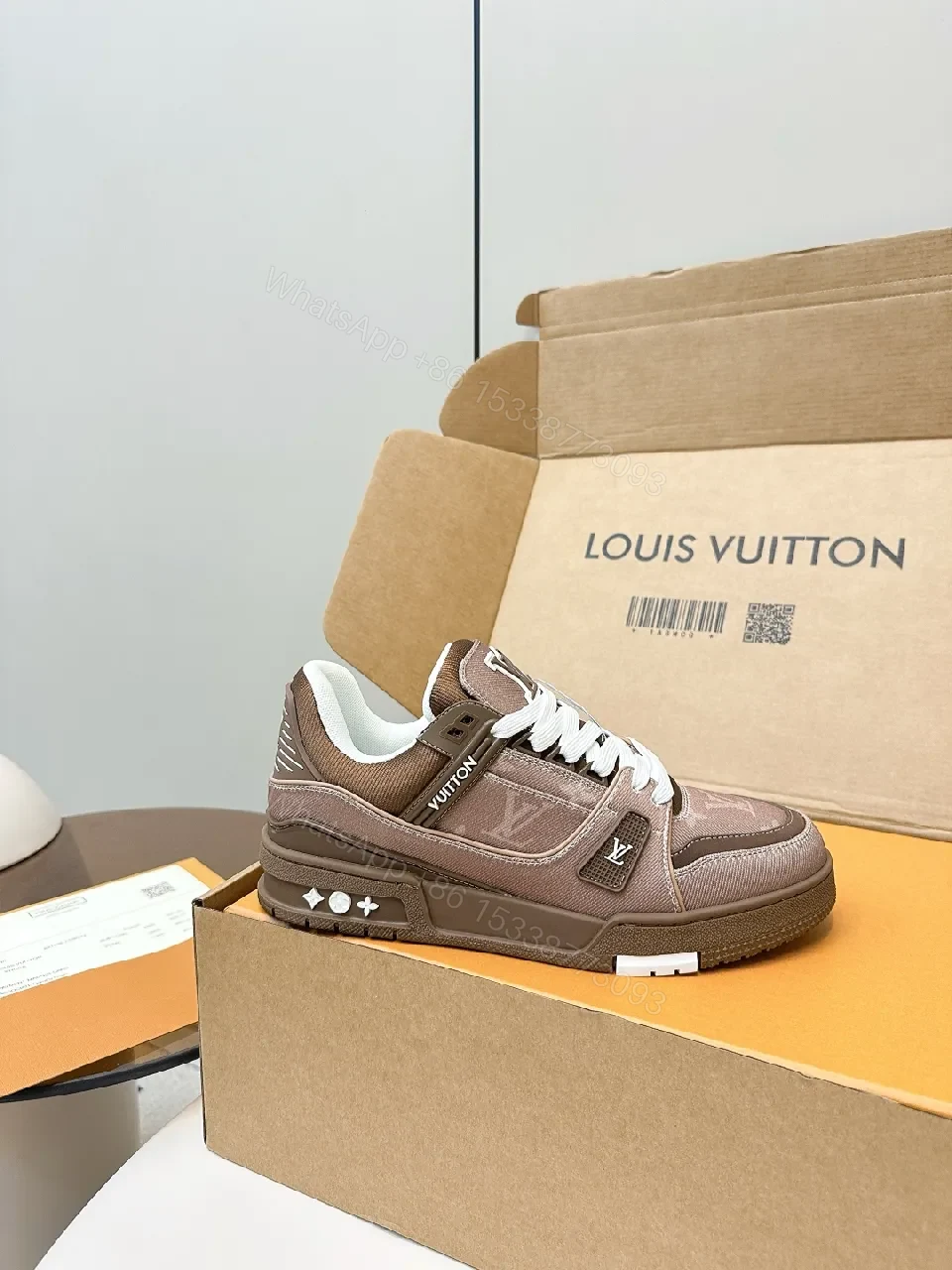 View 6 of Brown Taupe Suede-Textured Luxe High-Tops: All-Day Comfort