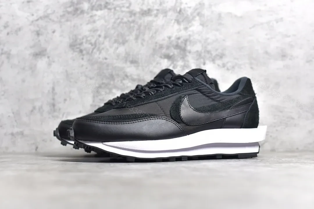 View 2 of Sacai ×Nike LDV Waffle Black Reps