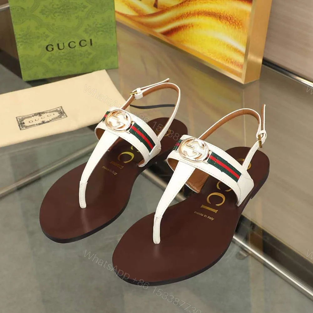 View 2 of GUCCI Women’s Interlocking G Web sandal 274278