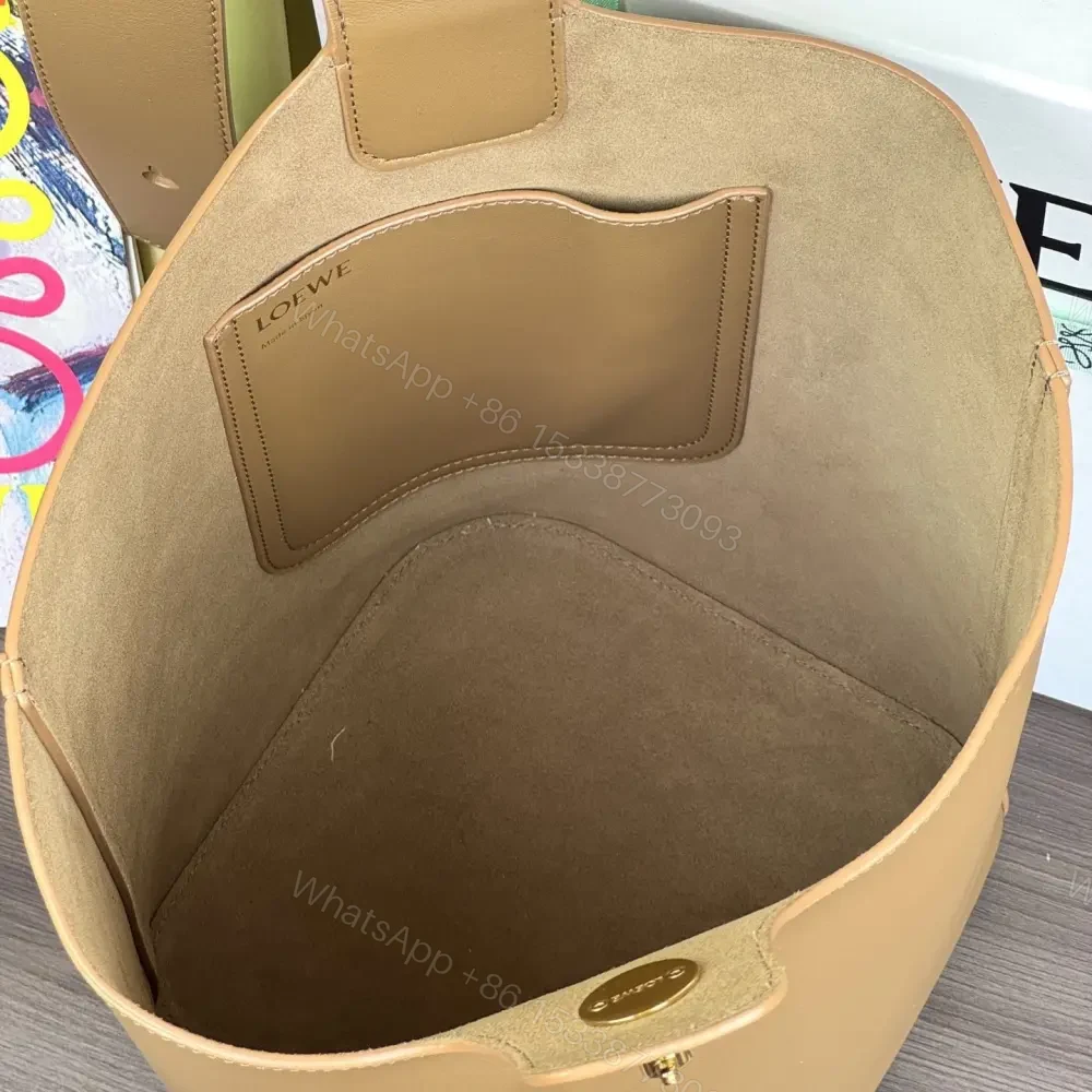 View 8 of 高仿Loewe*Bucket系列3980水桶包橡木棕色中號免檢版