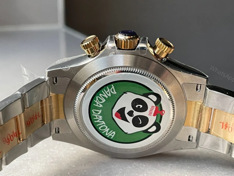View 12 of BTF factory 1:1 Rolex Daytona 116523 SS 904L & Yellow Gold White Dial A4130