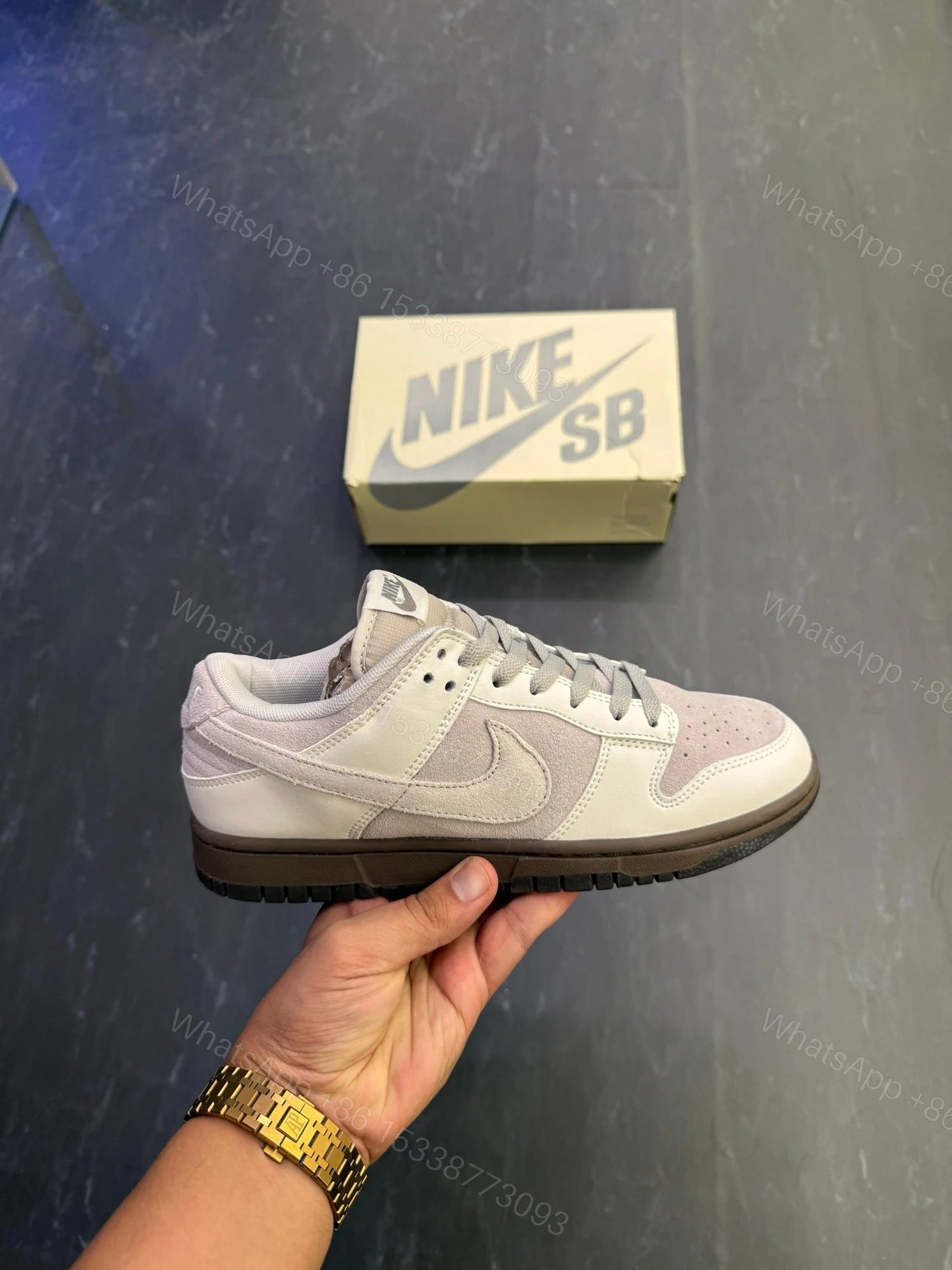 FIRST COPY NIKE SB DUNK IRONSTONE FOR MEN — view 1