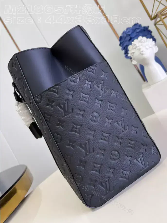 View 9 of LOUIS VUITTON SAC PLAT 24H MONOGRAM TAURILLON LEATHER – LBV392
