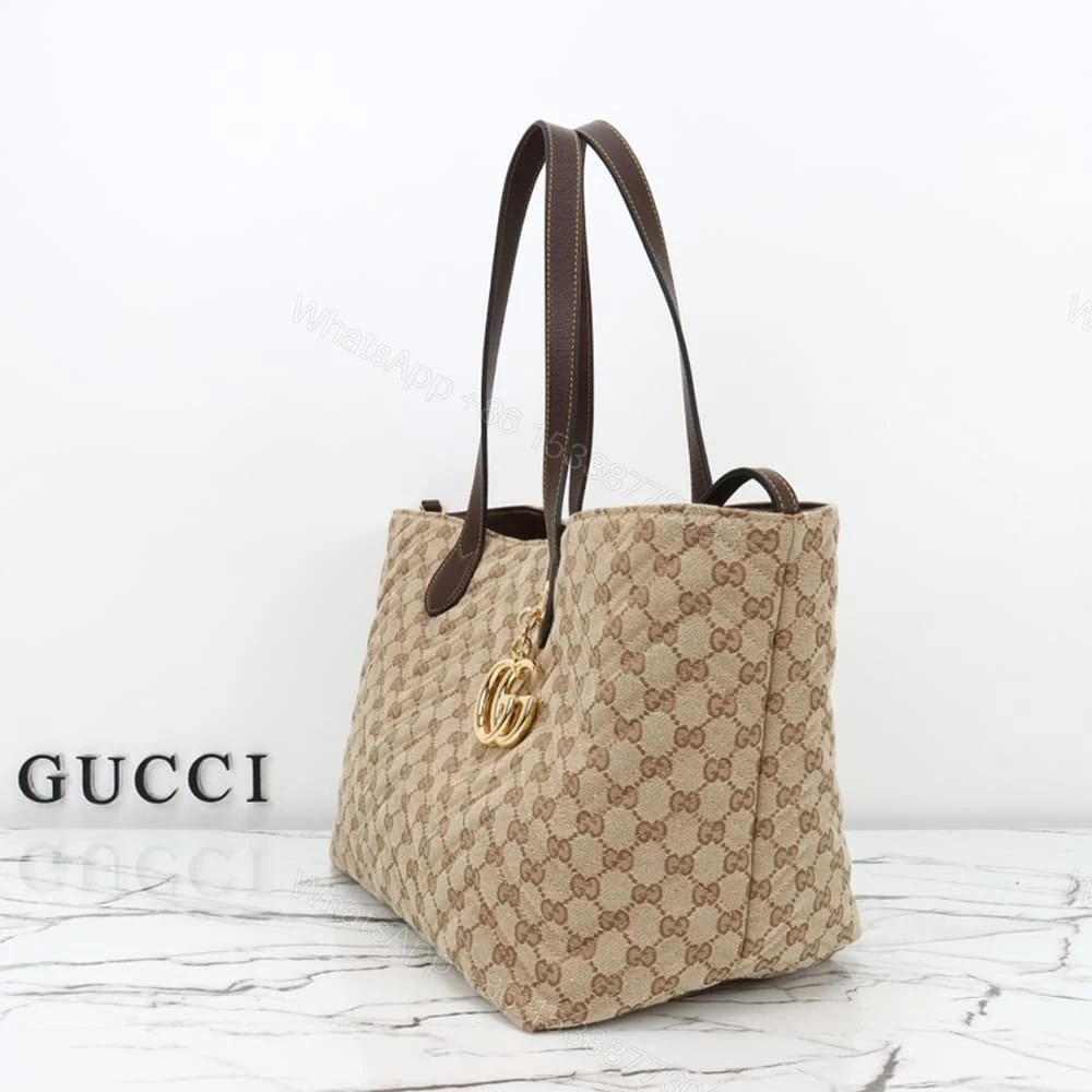 View 3 of Gucci GG Marmont large tote bag(HIGH-END GRADE)