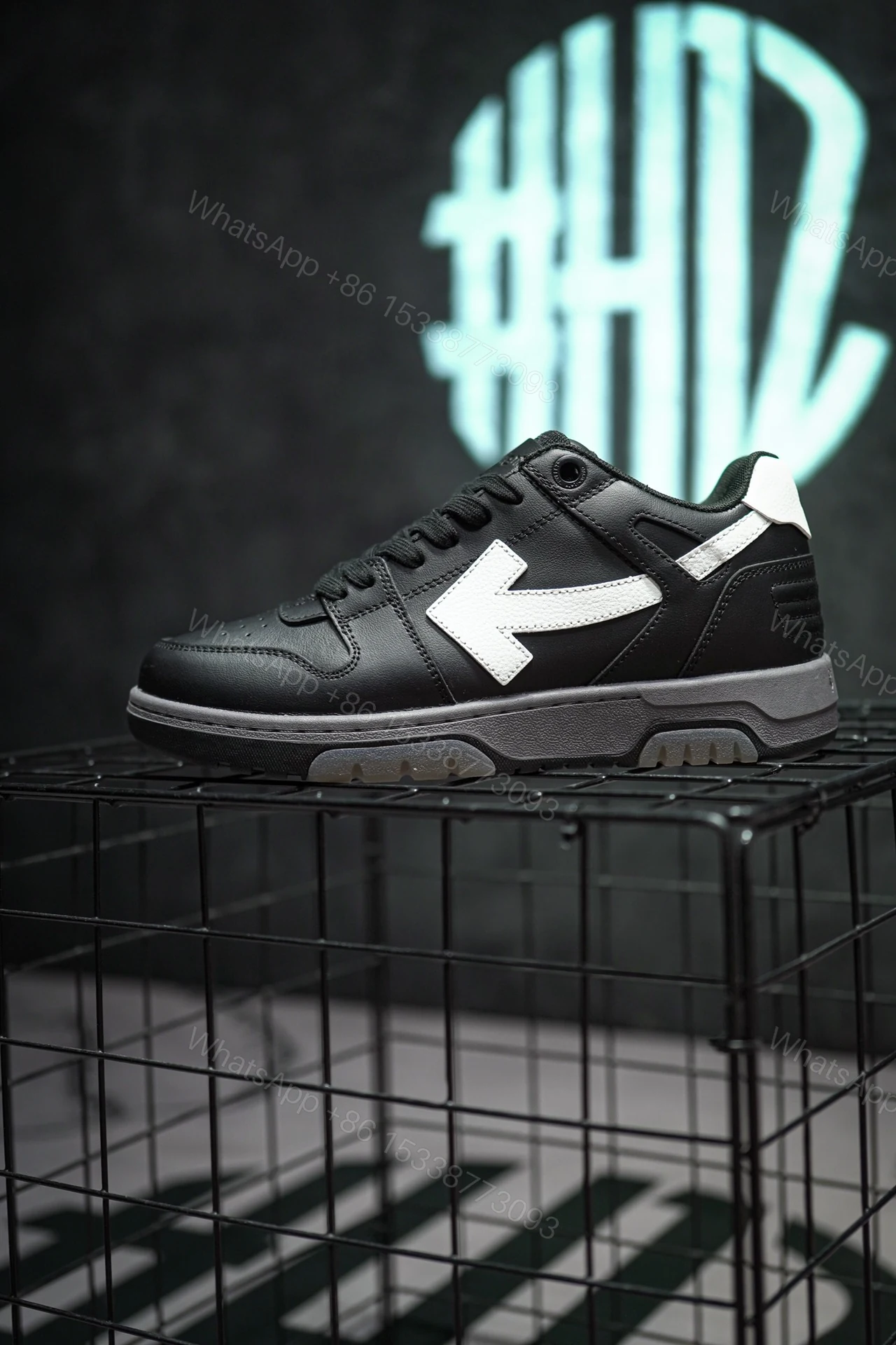 OFF-WHITE Out Of Office Black White 41001 — view 1