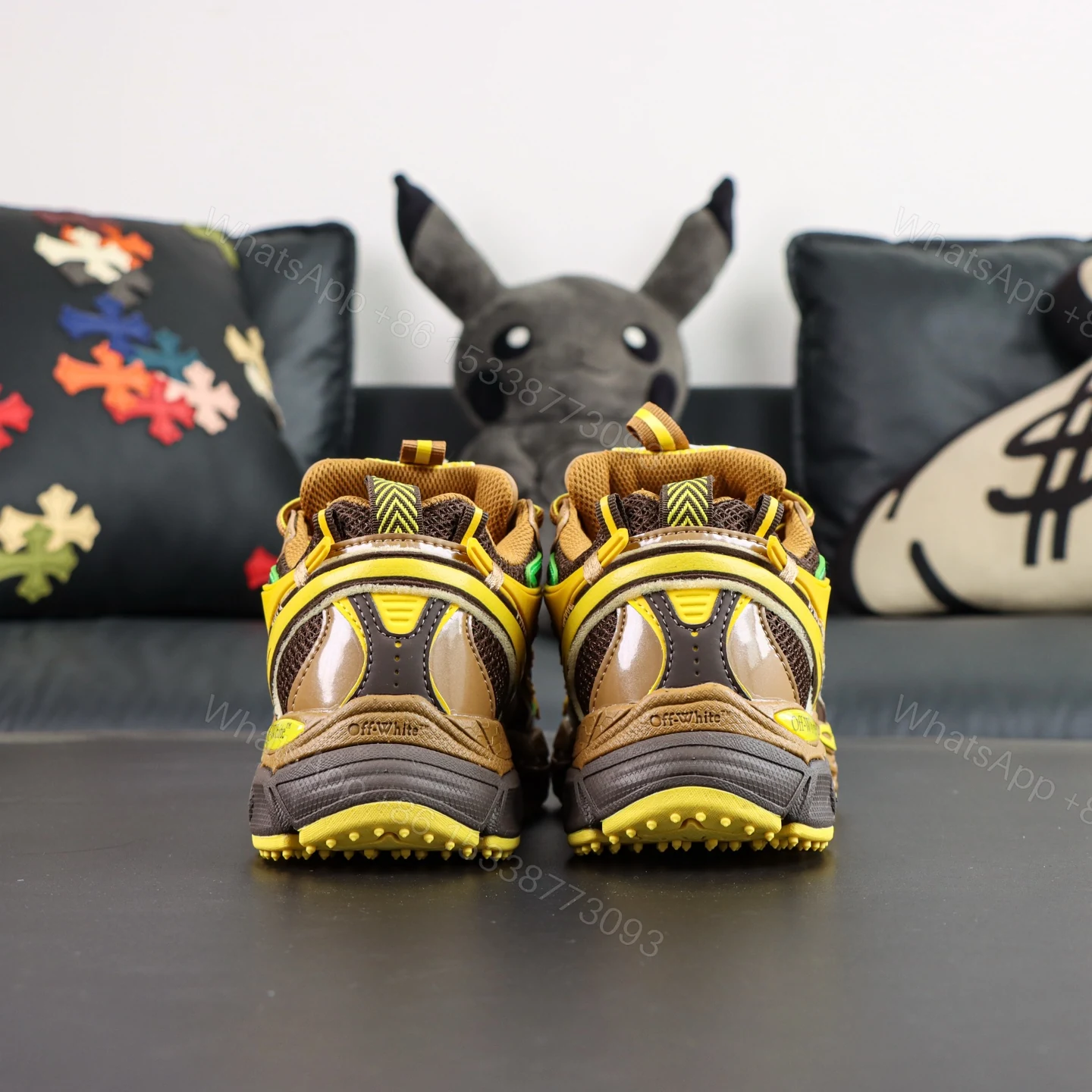 View 6 of Off White Be Right Back Black Yellow Reps