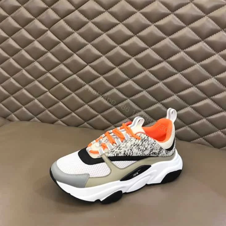 View 6 of B22 SNEAKER TECHNICAL MESH WITH AND CALFSKIN – CD94