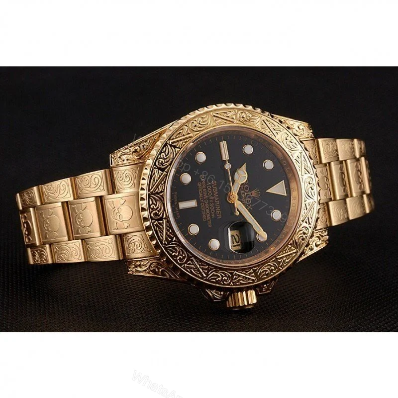 View 5 of Replica Rolex Submariner Black Dial 1454071