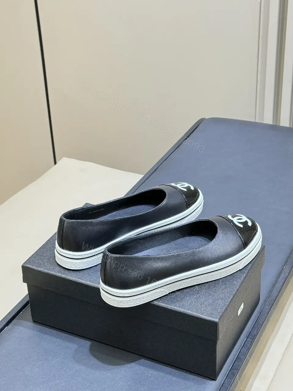 View 2 of Chic Leather Slip-Ons: Luxe Everyday Comfort Shoes