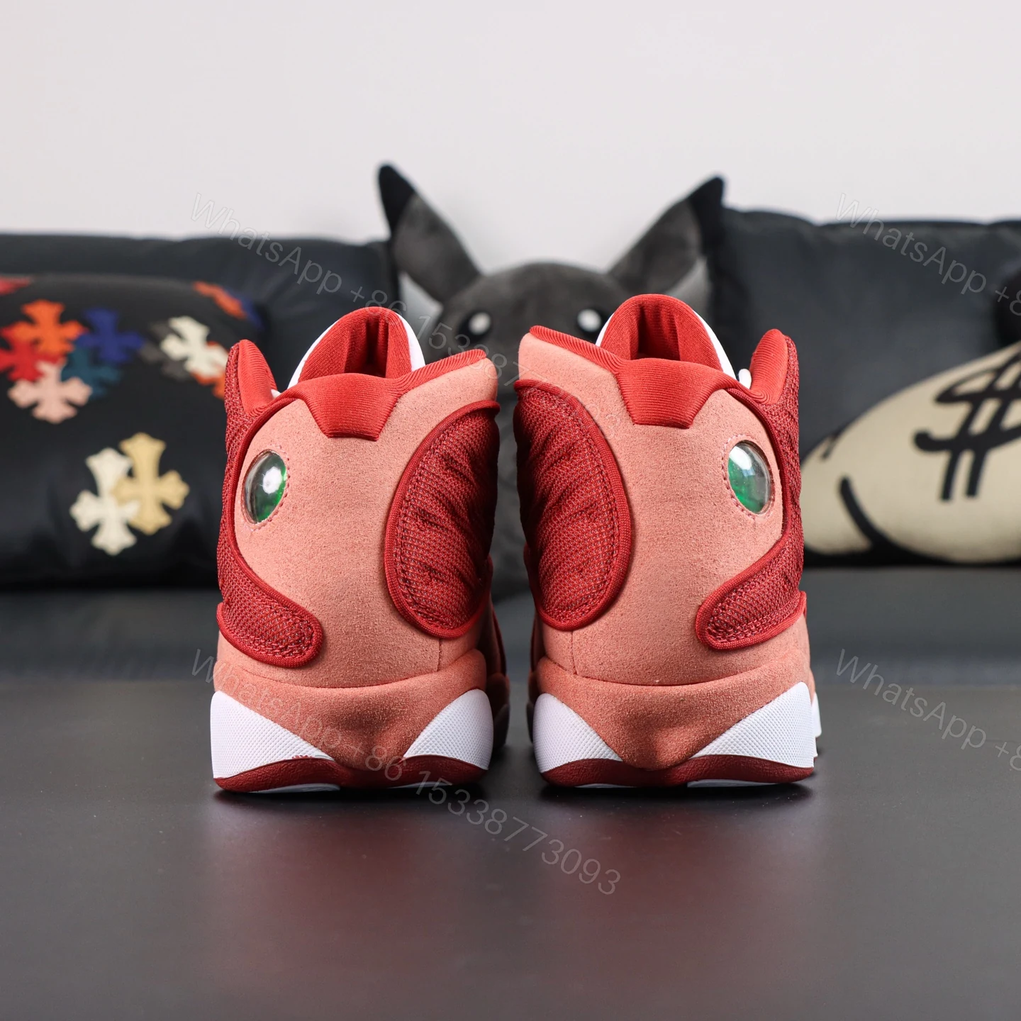 View 6 of Air Jordan13 Retro Dune Red Reps