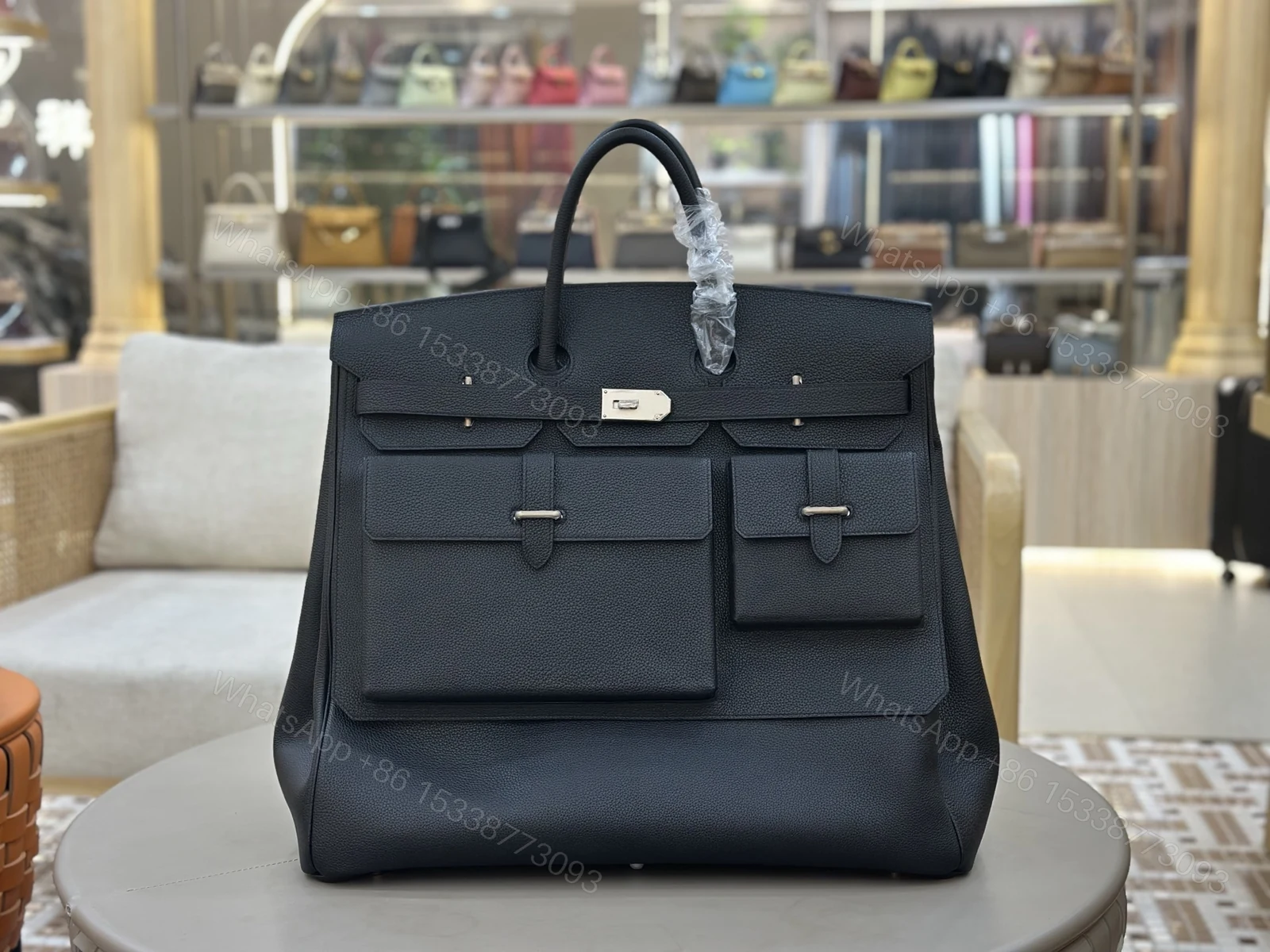 Hermes 一比一 女款 Birkin Cargo 多口袋手提包 通勤機能風設計 — view 1