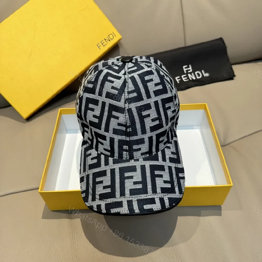 View 9 of Monochrome Cap: Geometric Monogram, Bold Texture, Street-Ready Style