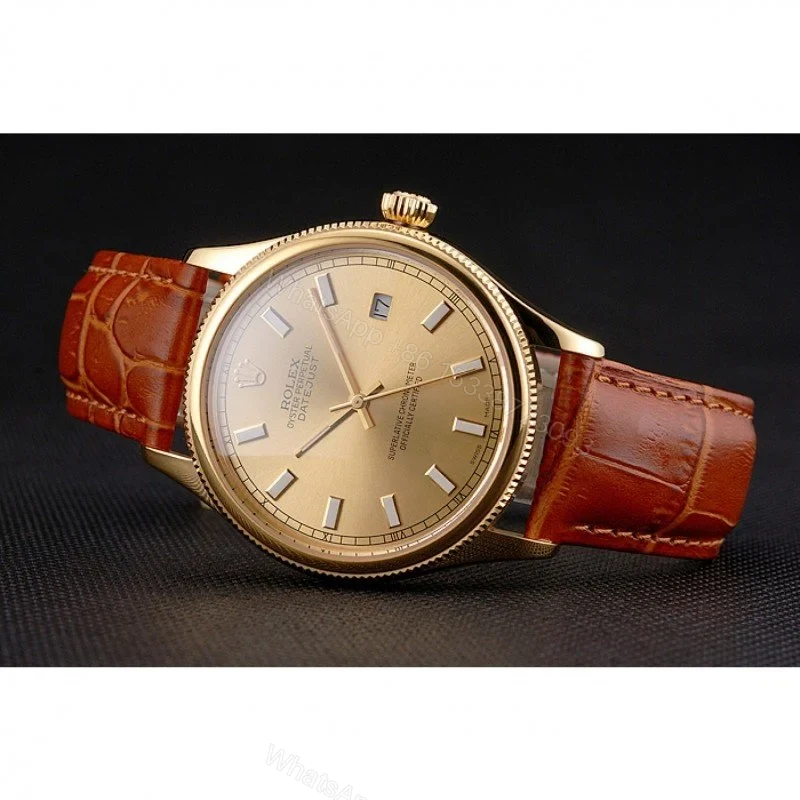 View 4 of Superclone Rolex Datejust Gold Dial REP016818 38 mm