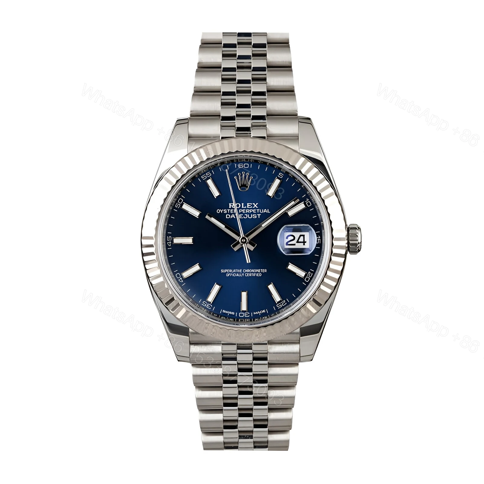 Rolex Datejust 126334-0002 Blue Dial Replica — view 1
