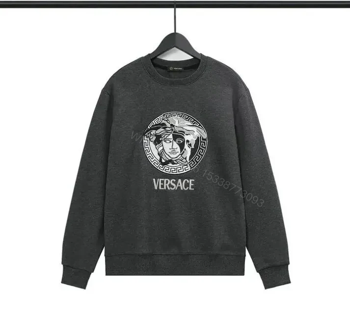 View 6 of Versace Black Long Sleeve Sweatshirt HC26854