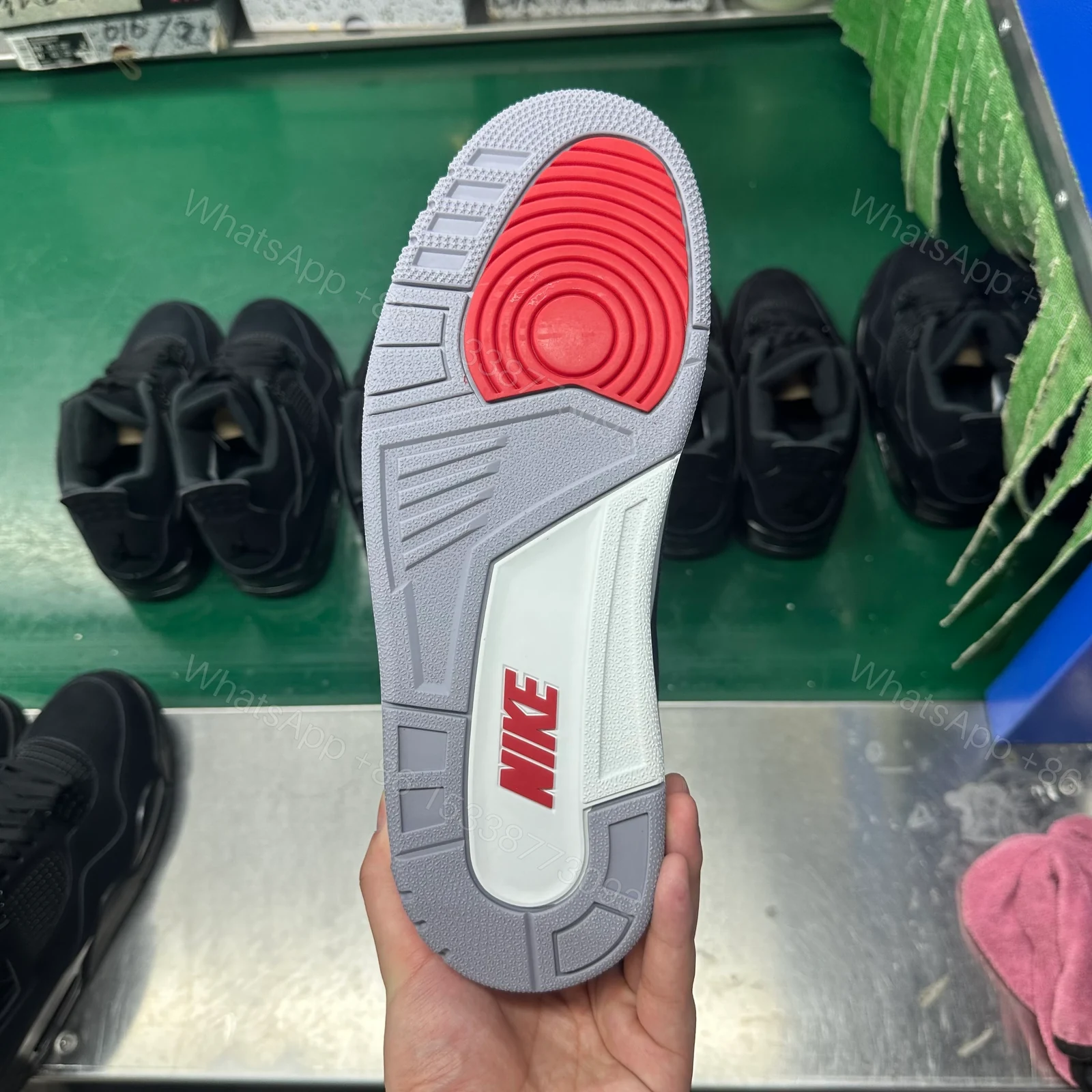 View 7 of Jordan 3 Retro OG Black Cement (2024)