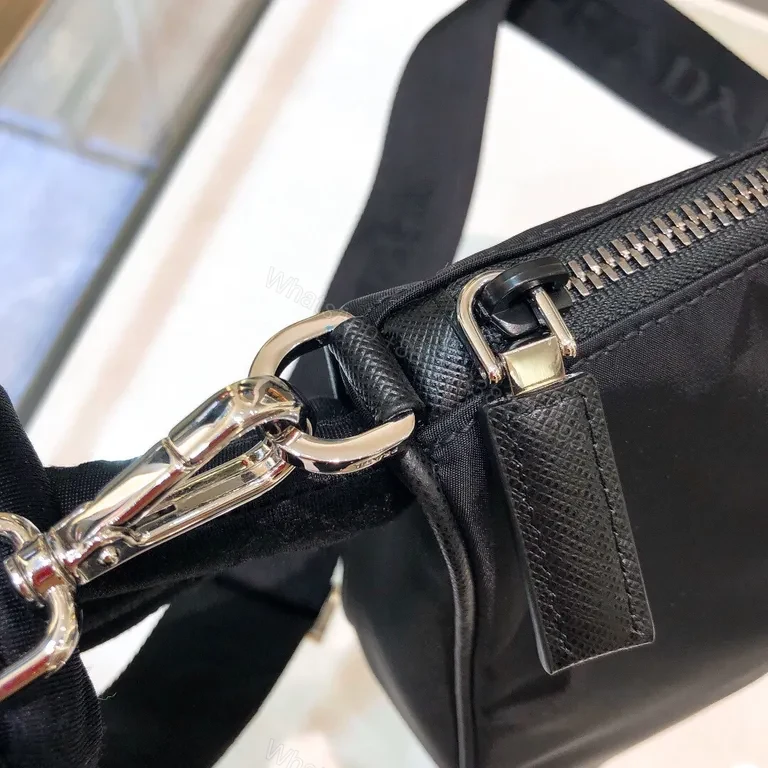 View 8 of Streamlined Prada Nylon Crossbody: 2-in-1 Belt Bag
