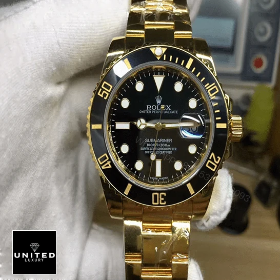 View 9 of Rolex Submariner Black Replica