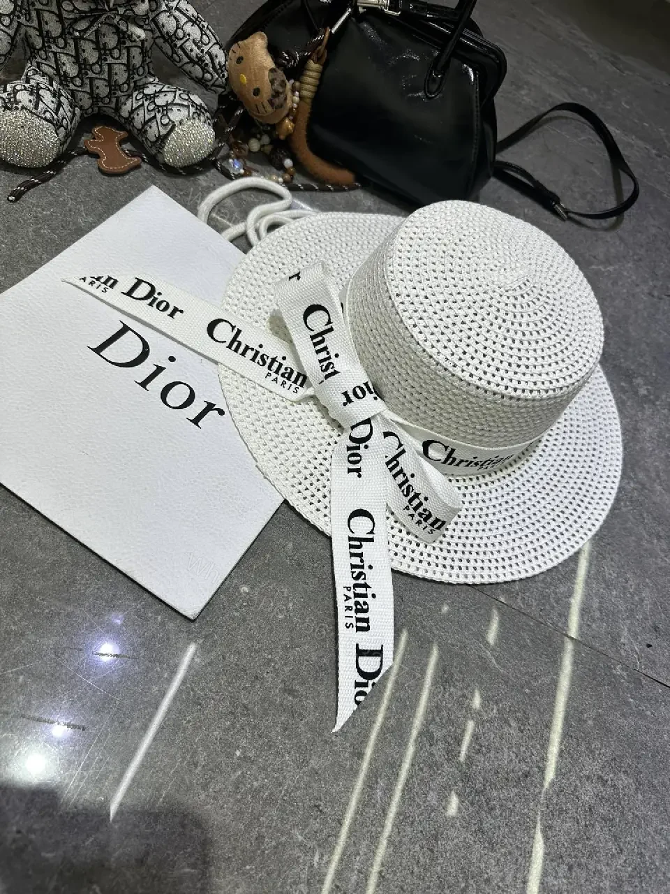 View 6 of Chic Weave Panama Hat: Structured Luxury Detailing