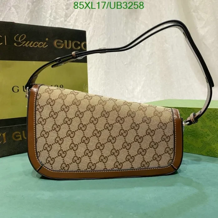 View 5 of Gucci Replica Horsebit 1955 Small Bag Brown Leather in AAAA Quality